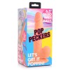 Pop Pecker 6.5 Inch Dildo With Balls - Light