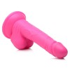 Pop Pecker 6.5 Inch Dildo With Balls - Pink