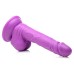 Pop Pecker 6.5 Inch Dildo With Balls - Purple