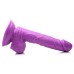 Pop Pecker 6.5 Inch Dildo With Balls - Purple