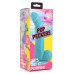 Pop Pecker 7.5 Inch Dildo With Balls - Blue