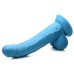 Pop Pecker 7.5 Inch Dildo With Balls - Blue