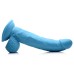 Pop Pecker 7.5 Inch Dildo With Balls - Blue