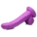 Pop Pecker 7.5 Inch Dildo With Balls - Purple