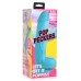 Pop Pecker 8.25 Inch Dildo With Balls - Blue Pop Pecker 8.25 Inch Dildo With Balls - Blue