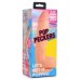 Pop Pecker 8.25 Inch Dildo With Balls - Light Pop Pecker 8.25 Inch Dildo With Balls - Light