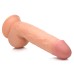 Pop Pecker 8.25 Inch Dildo With Balls - Light Pop Pecker 8.25 Inch Dildo With Balls - Light