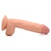 Pop Pecker 8.25 Inch Dildo With Balls - Light Pop Pecker 8.25 Inch Dildo With Balls - Light