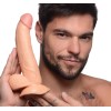 Pop Pecker 7.5 Inch Dildo With Balls - Light
