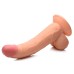 Pop Pecker 7.5 Inch Dildo With Balls - Light Pop Pecker 7.5 Inch Dildo With Balls - Light
