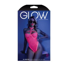 All Nighter Harness Bodysuit - Small/medium - Neon Pink All Nighter Harness Bodysuit - Small/medium - Neon Pink