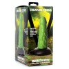 Radioactive Reptile Thick Scaly Silicone Dildo - Green