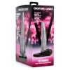 The Gargoyle Rock Hard Silicone Dildo - Silver