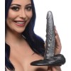 The Gargoyle Rock Hard Silicone Dildo - Silver