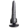 The Gargoyle Rock Hard Silicone Dildo - Silver