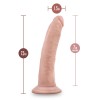 Dr. Skin Plus - 7 Inch Posable Dildo - Vanilla