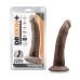 Dr. Skin Plus - 7 Inch Posable Dildo - Chocolate
