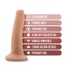 Dr. Skin Plus - 5 Inch Posable Dildo - Vanilla Dr. Skin Plus - 5 Inch Posable Dildo - Vanilla