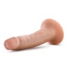 Dr. Skin Plus - 5 Inch Posable Dildo - Vanilla