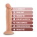 Dr. Skin Plus - 6 Inch Posable Dildo - Vanilla