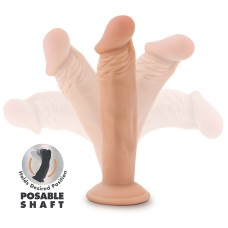 Dr. Skin Plus - 6 Inch Posable Dildo - Vanilla Dr. Skin Plus - 6 Inch Posable Dildo - Vanilla