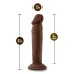 Dr. Skin Plus - 6 Inch Posable Dildo - Chocolate Dr. Skin Plus - 6 Inch Posable Dildo - Chocolate