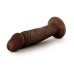 Dr. Skin Plus - 6 Inch Posable Dildo - Chocolate Dr. Skin Plus - 6 Inch Posable Dildo - Chocolate