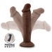 Dr. Skin Plus - 6 Inch Posable Dildo - Chocolate Dr. Skin Plus - 6 Inch Posable Dildo - Chocolate