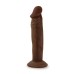 Dr. Skin Plus - 6 Inch Posable Dildo - Chocolate Dr. Skin Plus - 6 Inch Posable Dildo - Chocolate