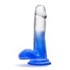 B Yours - Stella Blue - 6 Inch Dildo - Blue