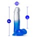 B Yours - Stella Blue - 6 Inch Dildo - Blue B Yours - Stella Blue - 6 Inch Dildo - Blue