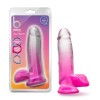 B Yours - Sugar Magnolia - 7 Inch Dildo - Fuchsia