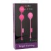 Kegel Training 2-Piece Set - Pink