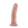 Dr. Skin Silicone - Dr. Shepherd - 8 Inch Dildo With Suction Cup - Vanilla