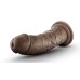 Dr. Skin Silicone - Dr. Shepherd - 8 Inch Dildo  With Suction Cup - Chocolate