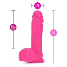 Neo - 8 Inch Dual Density Dildo - Neon Pink Neo - 8 Inch Dual Density Dildo - Neon Pink