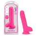 Neo - 9 Inch Dual Density Dildo - Neon Pink