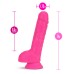 Neo - 9 Inch Dual Density Dildo - Neon Pink