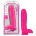 Neo - 10 Inch Dual Density Dildo - Neon Pink