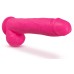 Neo - 10 Inch Dual Density Dildo - Neon Pink