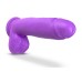 Neo - 10 Inch Dual Density Dildo - Neon Purple