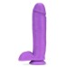 Neo - 11 Inch Dual Density Dildo - Neon Purple
