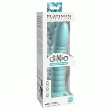 Dillio Platinum - Wild Thing 7 Inch Dildo - Teal Dillio Platinum - Wild Thing 7 Inch Dildo - Teal