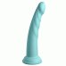 Dillio Platinum - Slim Seven 7 Inch Dildo - Teal