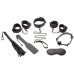 Master of Kink 10 Piece Deluxe Bondage Set - Black Master of Kink 10 Piece Deluxe Bondage Set - Black
