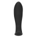 E-Stimulation and Vibration Butt Plug With Wireless Remote Control - Black