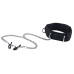 Velcro Collar With Nipple Clamps - Black