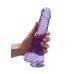 9 Inch Realistic Dildo With Balls - Purple