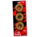 Super Huj - 3-Pack Cockrings - Bronze