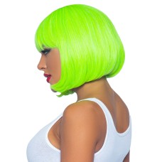 12 Inch Short Bob Wig - Neon Green 12 Inch Short Bob Wig - Neon Green